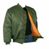 Hover to zoom Have one to sell? Sell it yourself JACKET BIKER MA1 MENS SECURITY MILITRY PILOT MOD HARRINGTON COAT